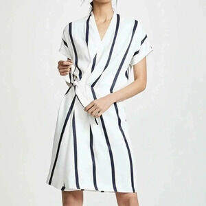 Equipment  Femme wrap dress